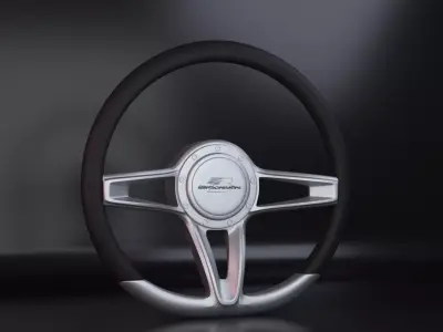 Billet Specialties Steering Wheel 3D model