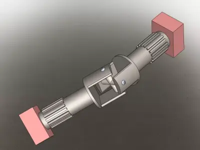 Universal Joint Free 3D model by sina-birecik