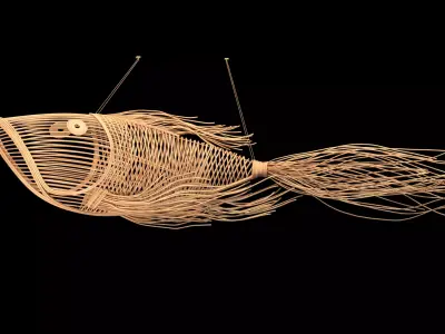 fishing Free 3D model