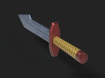 Thors sword from Thor Ragnarok 3D model