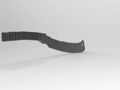 Melee Weapon Machete 3D model