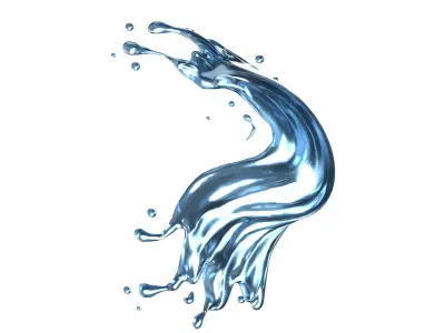 Water Splash 20 3D model