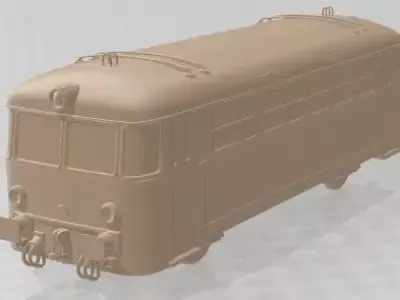 Locomotive - OBB 5081 Printable  3D print model