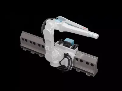 ABB IRB 5500-22 High Speed Industrial Robotic Arm 3D Model  3D model