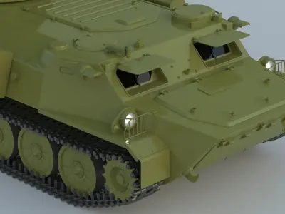 9K35 Strela-10 SA-13 Gopher 3D model