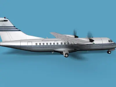 ATR  ATR-42-500 Corporate 3 3D model