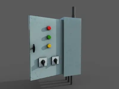 Fuse Box 3D model purchase