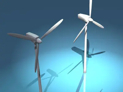 Wind turbine2 3D model