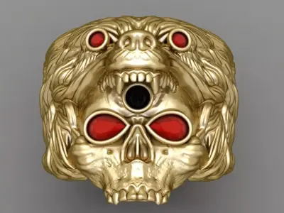 Antique Gents Signet Ring 3D print model purchase