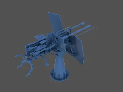 Flak 38 - Personal license - 1-48 scale 3D print model