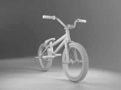  BMX bike 3D model