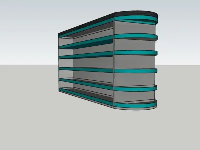 rack for product stacking 3D model