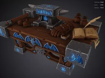 Work Bench 3D model buy