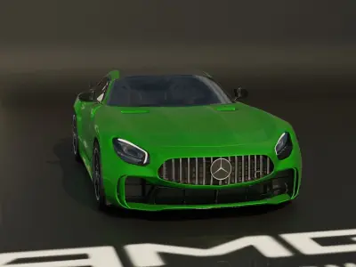Mercedes AMG GT r  Free 3D model
