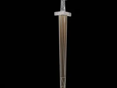 Viking Sword  Low-poly 3D model buy
