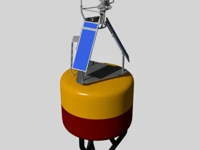 Weather buoy  3D model