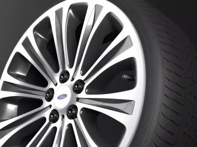 Ford Falcon G6ET Low-poly 3D model