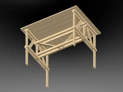Enzo Mari - WORKTABLE 3D model