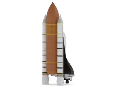 Space Shuttle 3D model 3