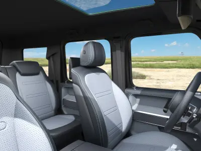  Luxury Electric Off Road Green SUV 