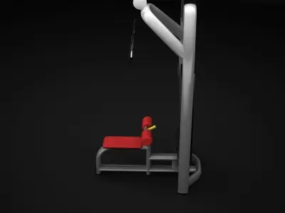 Lat Machine 3D model purchase