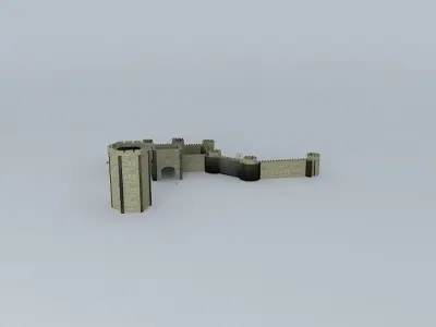 Castle Free 3D model 4
