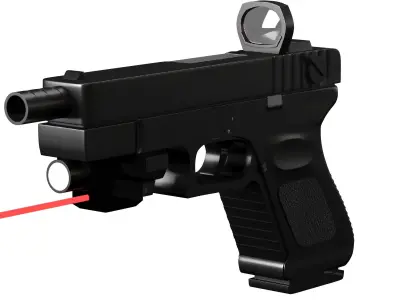 glock 19 3D model purchase