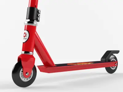 Razor Scooters Set 3D model