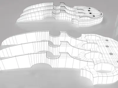Pantera Claw  Low-poly 3D model