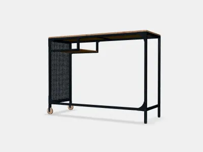 FJALLBO Laptop table Low-poly 3D model