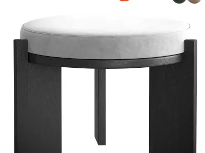 Mason Stool 3D model