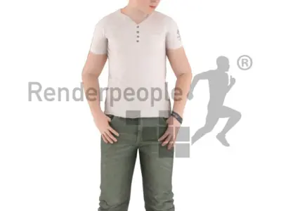 Noah Animated 002 Standing