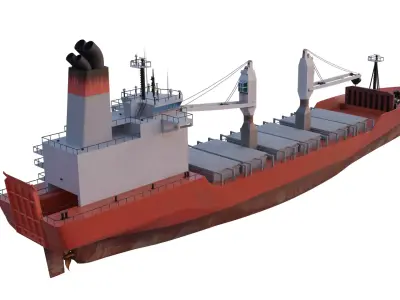 Cargo Ship 3D model