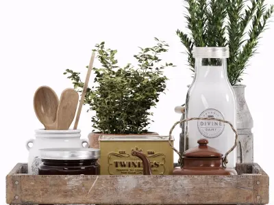 Kitchen Accessories-09 3D model