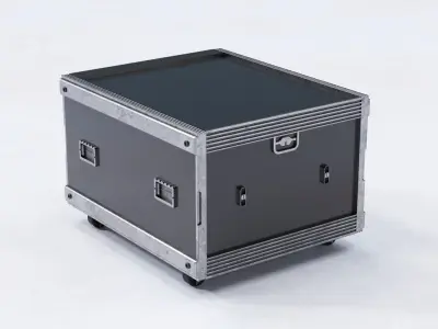 Heavy Duty Road Case Flight Cas Airplane  3D model