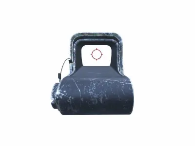 EoTech Holographic Weapon Sight Free 3D model