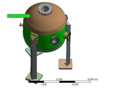 Pressure Vessel  Free 3D model