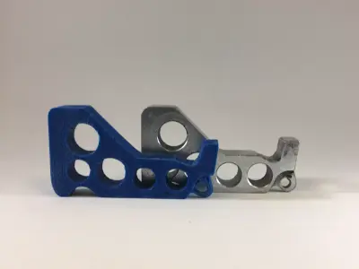 Gate Latch Part Replication Free 3D print model
