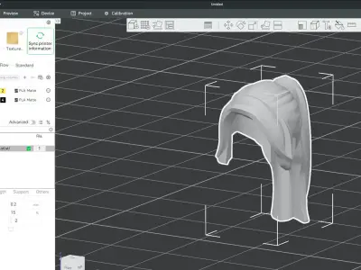 Custom3Dprint Minifigure Accessory - Minifigure Hair S2 - 099 3D print model
