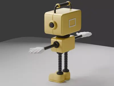 Robot 3D model 70