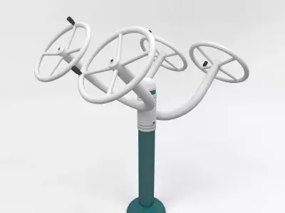 Gym Outdoor 4 3D model