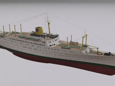 MS Stockholm 3D model