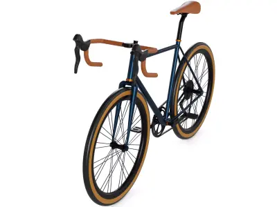 Endurance Road Bike 3D model