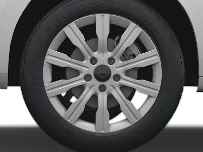 Mercedes Benz Citan 2022 wheel 3D model