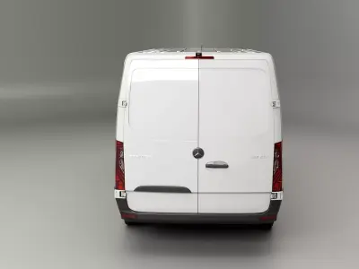 Mercedes-Benz Sprinter Panel Van Low Roof 3D model