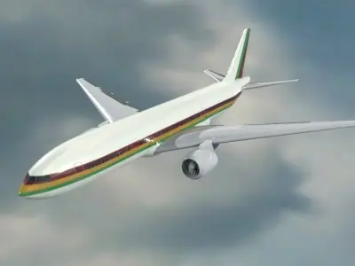 Aircraft 777 3D model