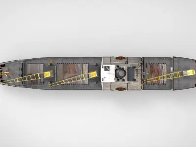Cargo Vessel 3D model