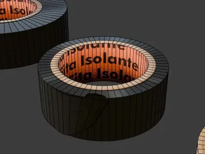 Fita Isolante - Electrical Insulating Tape 3D model