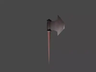 Great Axe Free low-poly 3D model