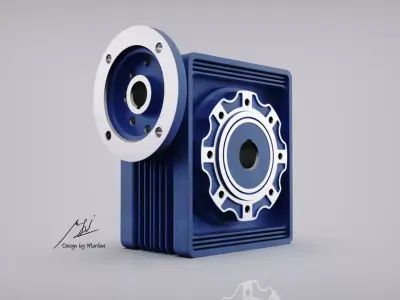 Gear box 3D model buy